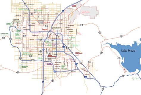 las vegas map street view